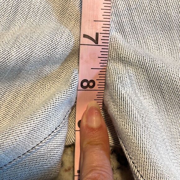 Chip & Pepper RARE Pamela Straight Leg denim jeans size 30 (10) Women's Gray NWT - Picture 9 of 10